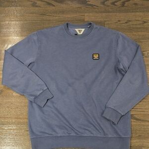 Vissla Mens Blue Crewneck Sweater